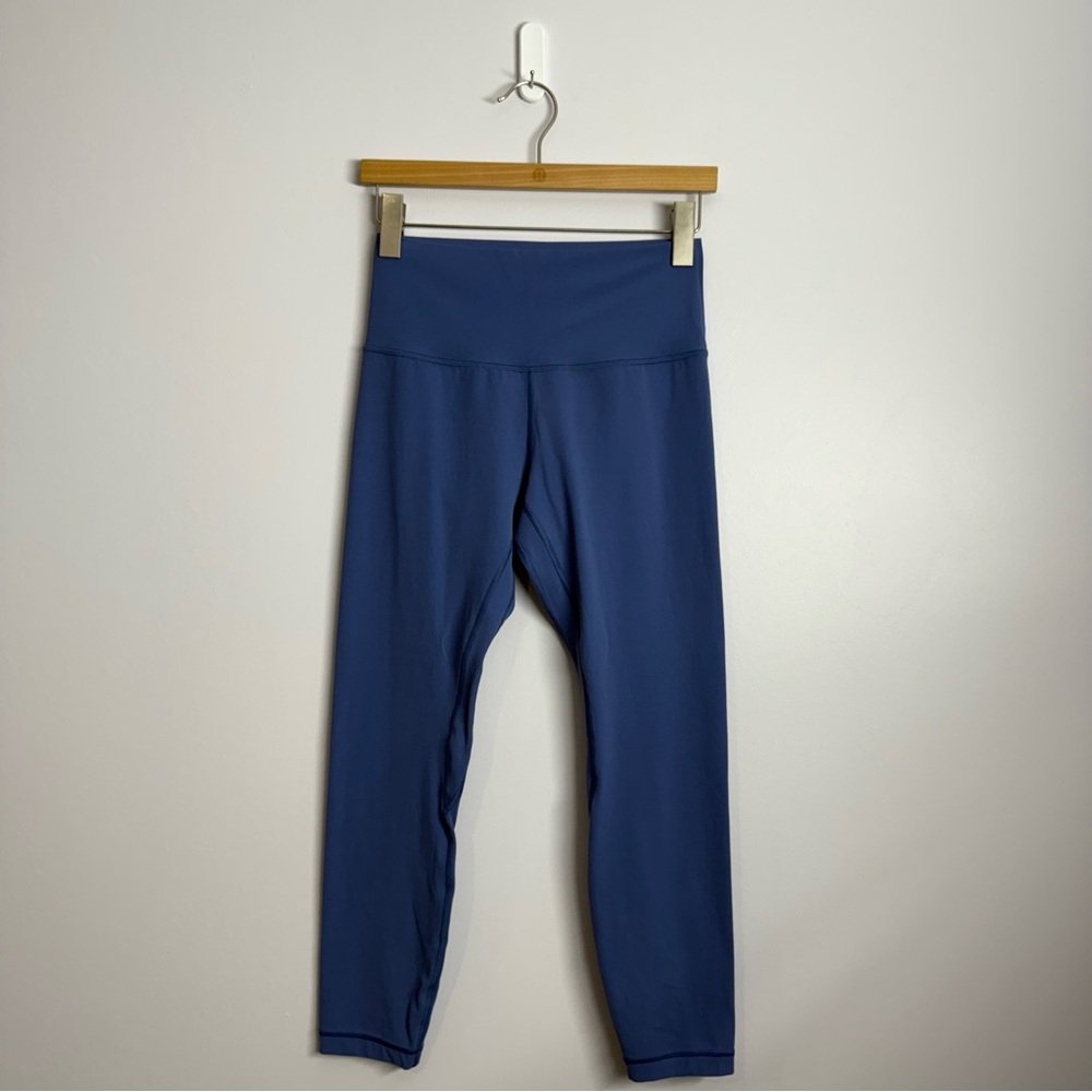 Lululemon High-Rise Blue Leggings